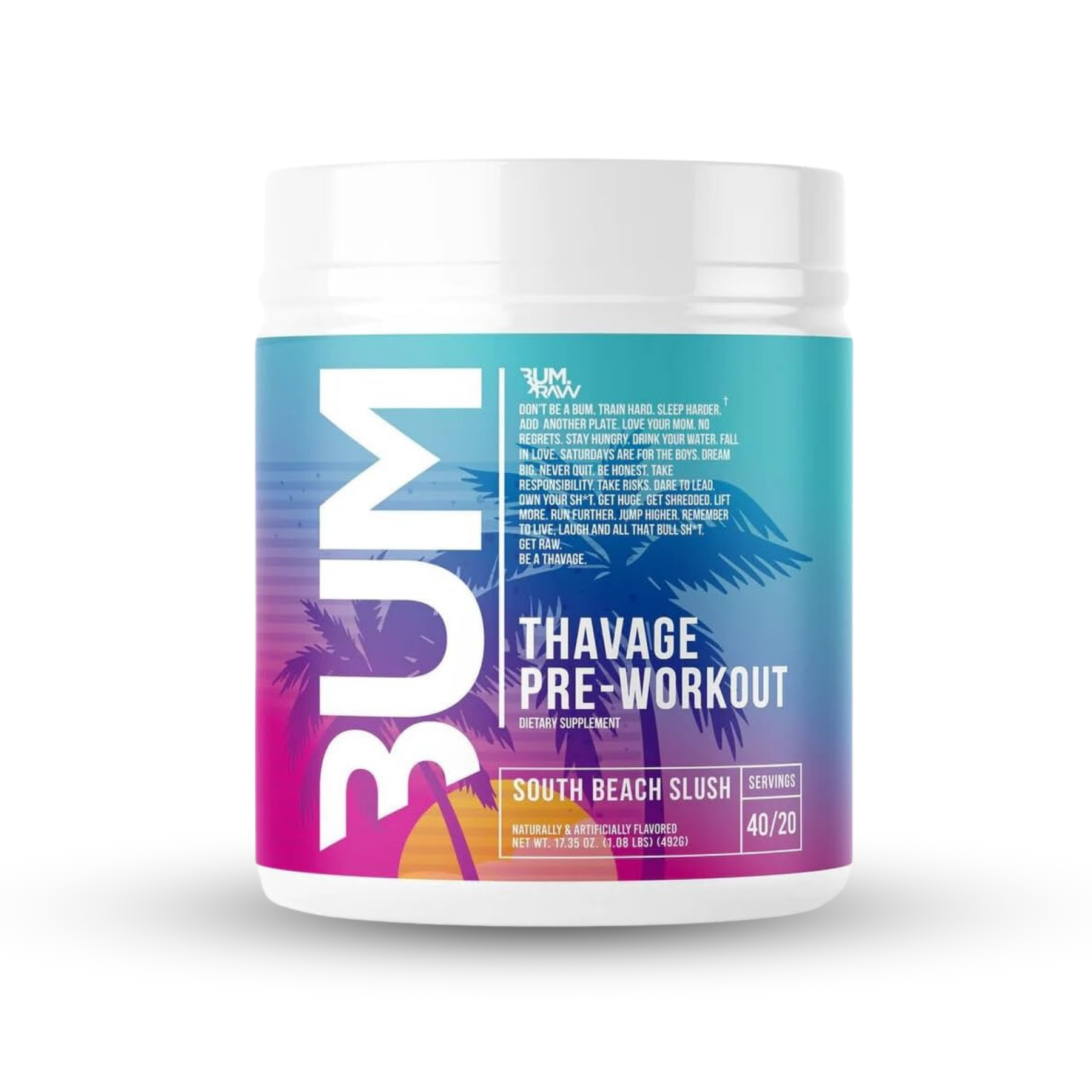THAVAGE CBUM PRE WORKOUT 40 SERV