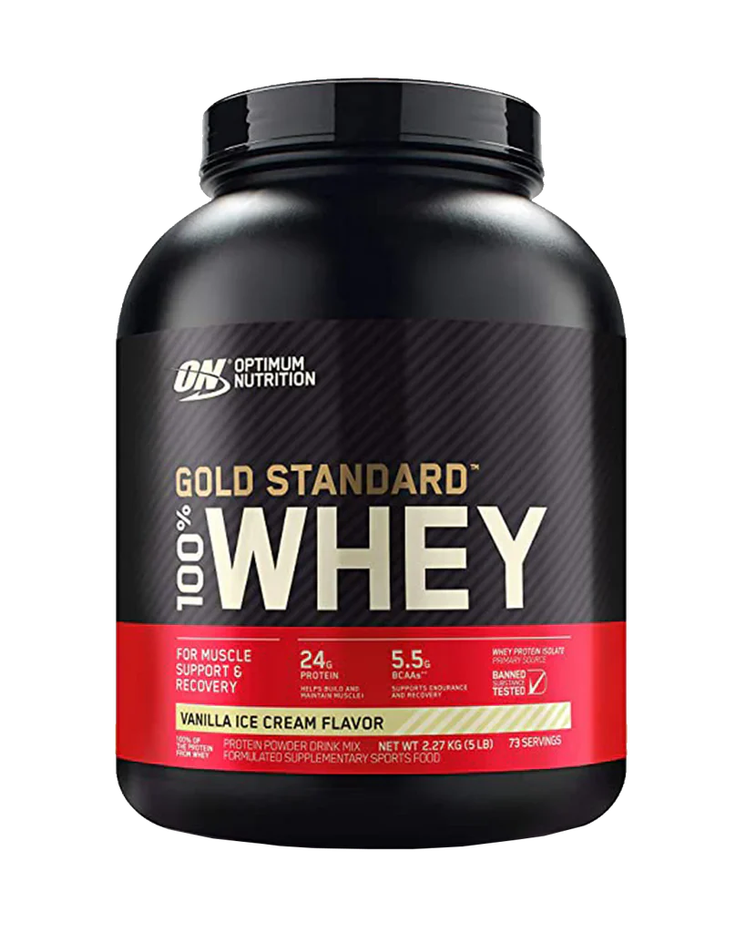 100% WHEY GOLD STANDARD OPTIMUM NUTRITION 5LB