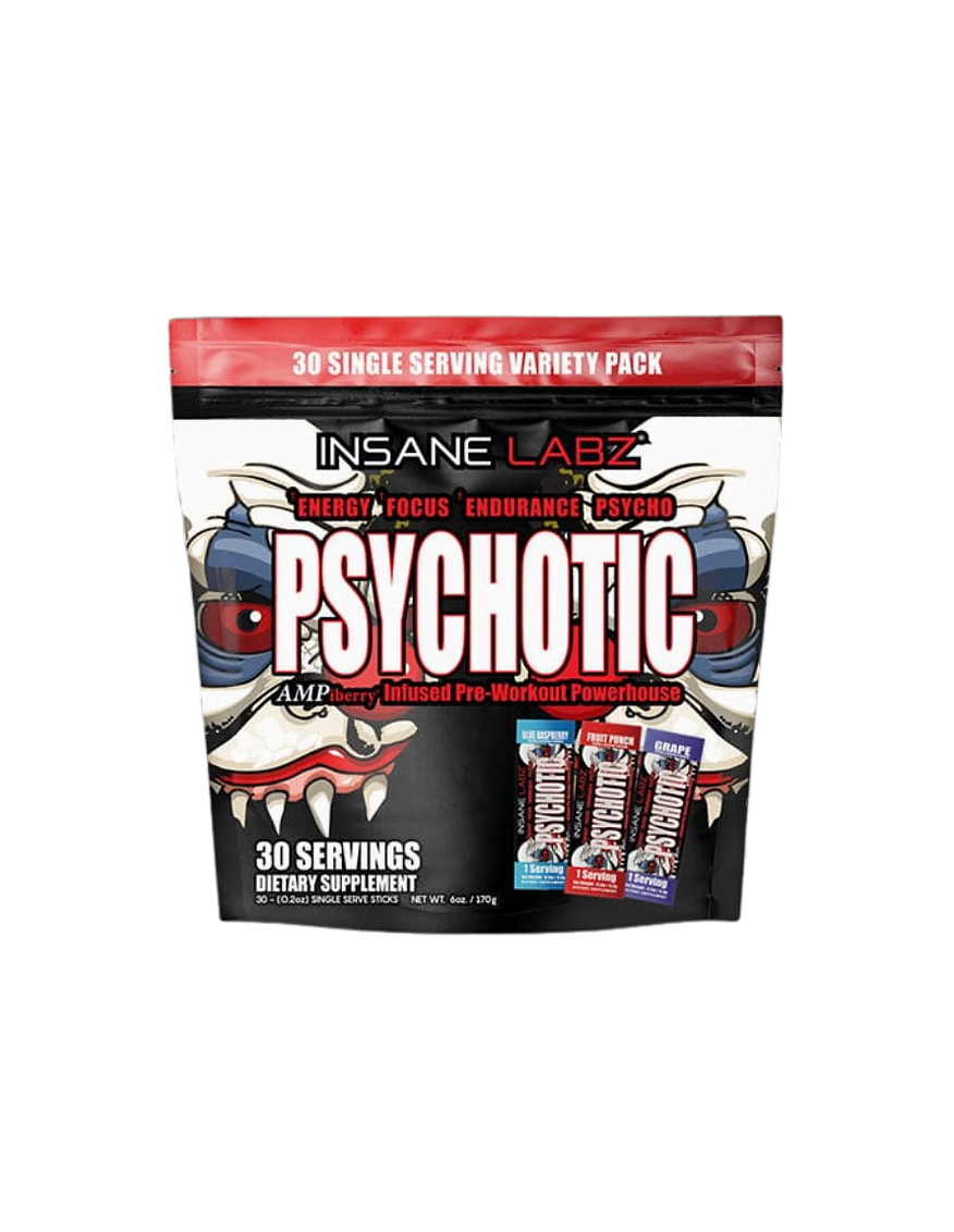 PSYCHOTIC 30 STICKS SERV VARIETY BAG - INSANE LABZ