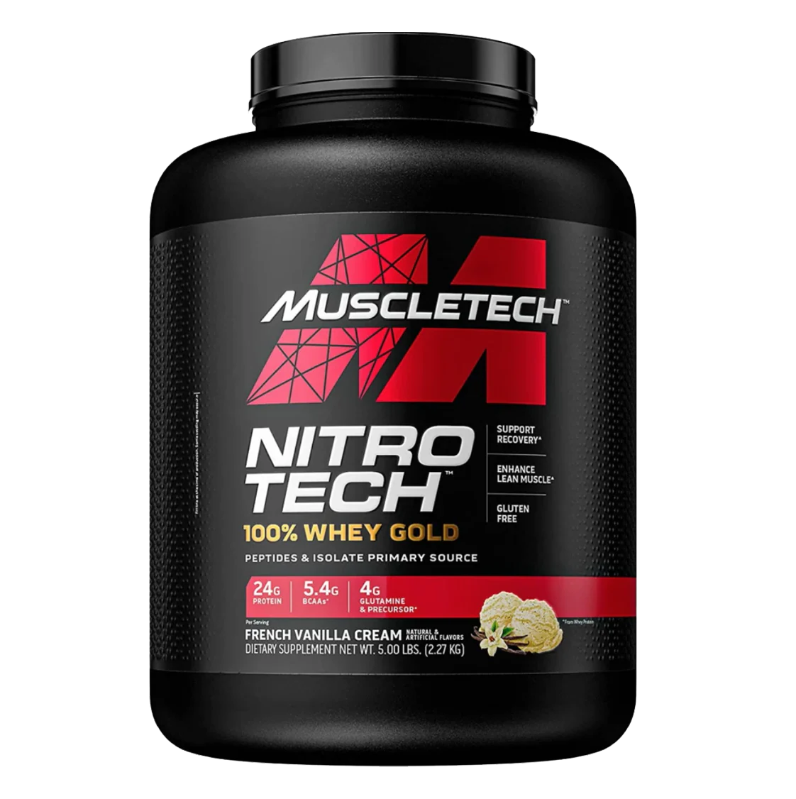 NITRO TECH 100% WHEY GOLD 5 LB