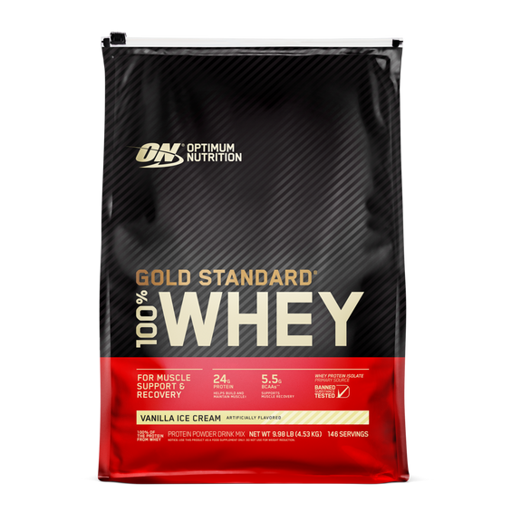 100% WHEY GOLD STANDARD OPTIMUM NUTRITION 10 LB